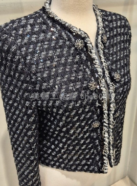 Michaa 奥特莱斯代购 小香风修身短外套 不议价包快递