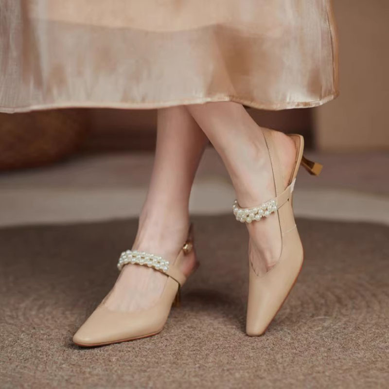 2025新款免安装防掉跟珍珠束鞋带