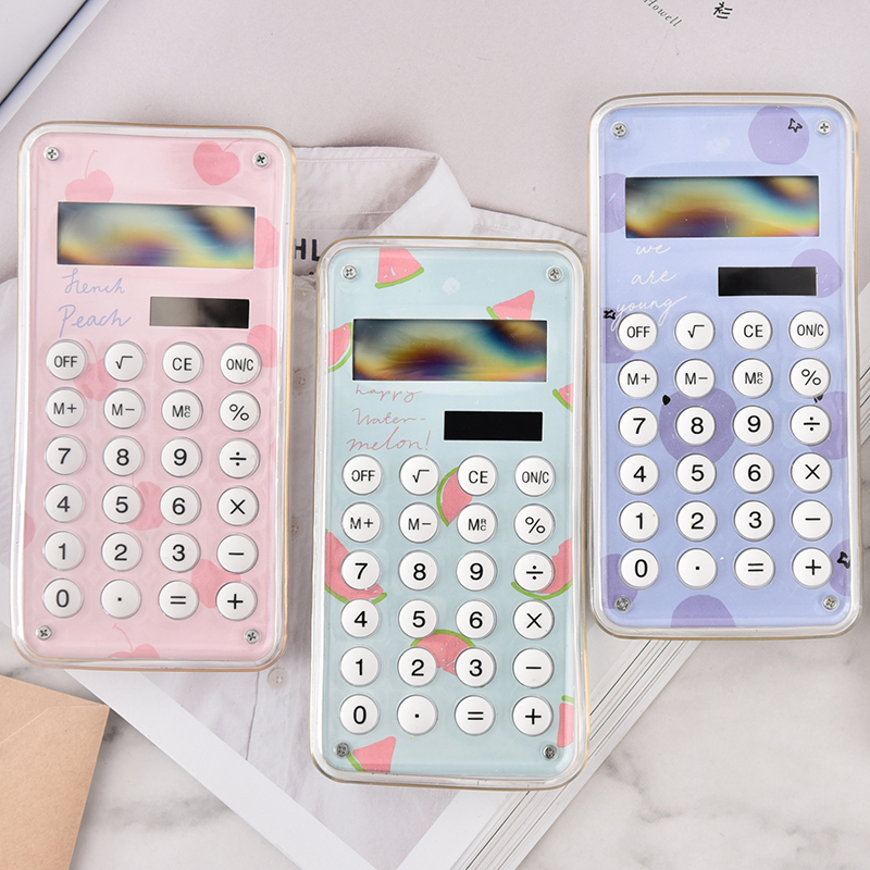 小清新可爱入油计算器女学生用韩国时尚计算机考试用亮片太阳能在类目 电子词典/电纸书/文化用品, 计算器中 - 来自Buy2taobao.com提供专业的淘宝代购服务