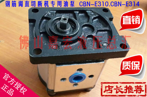 直供全自动数控钢筋调直切断机专用液压油泵CBN-F314  CBN-F310