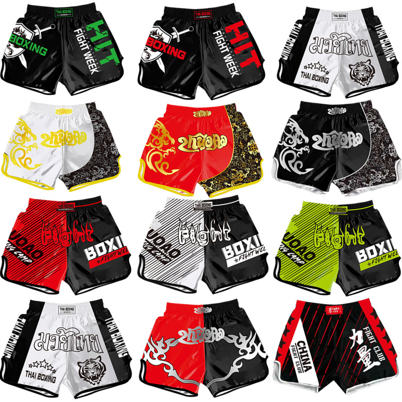 卓奥泰拳裤运动健身搏击短裤