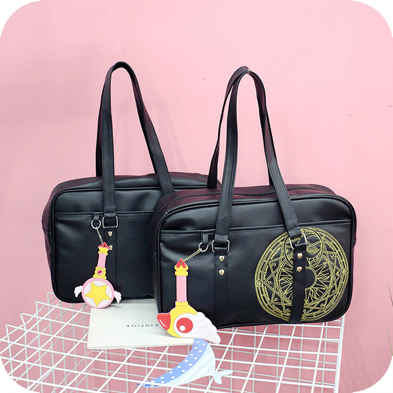 Simplicity JK Uniform single shoulder bag PU a leather bag solar system Lolita Lolita Soft sister Sakura student portable Man Showin the Play mode/Anime/Periphery/cos/Board games , Cartoon/Animation around , Cartoon backpack/Wallet/Bags  category - from Buy2taobao.com to provide professional Taobao agent buy service