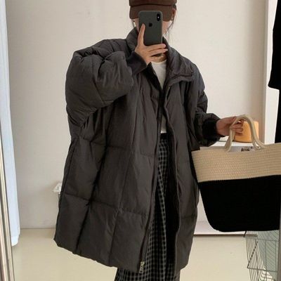 服潮冬季慵懒棉衣棉服宽松风女