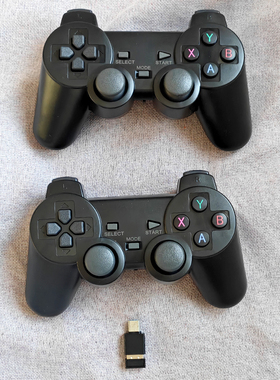 H700系列掌机RG35XX/34XX/40XX/CUBE通用无线手柄2.4G视频线投屏