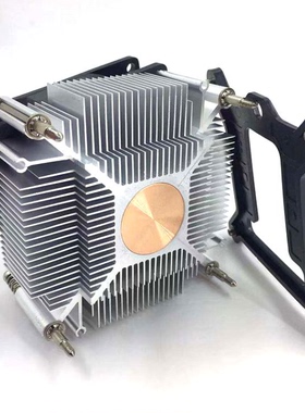铜芯CPU散热器LGA1155/1156/50/51/1200/1700适用研华工控机主板