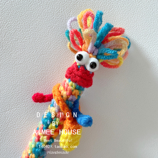 pencil手工编织毛线小丑笔套适用于苹果电容笔一代二代  一件包邮