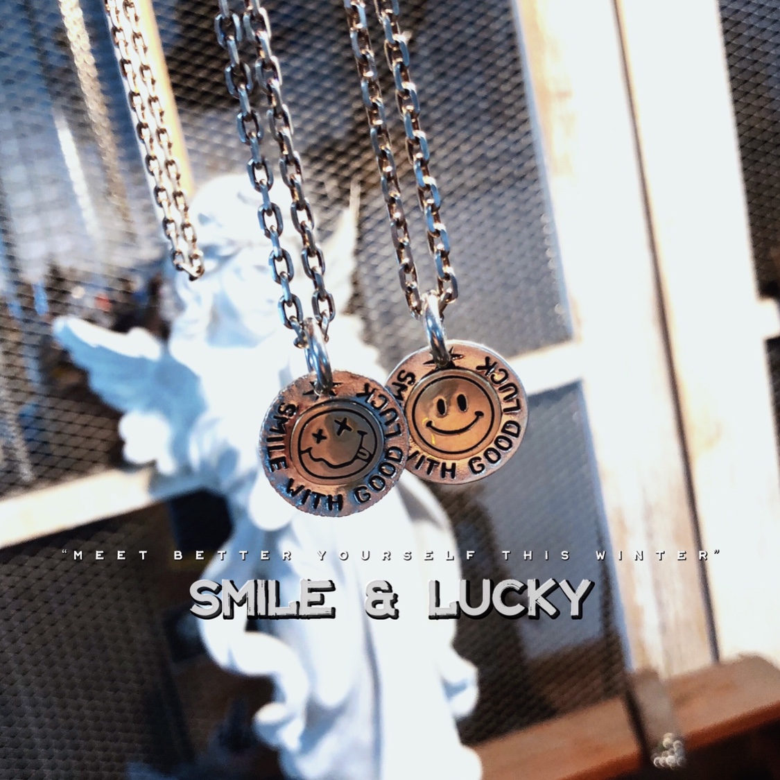 微笑伴随好运925银幸运笑脸吊坠