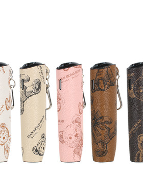 Ploom Aura一体机保护皮套 保护壳 带挂链 pu皮材质 萌熊款
