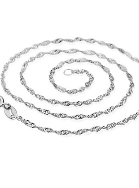 饰品925纯银百搭锁骨链