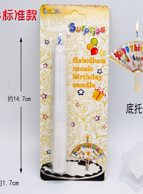 扇形惊喜生日蜡烛搞怪横幅蛋糕装饰网红surprise魔术派对创意拉旗