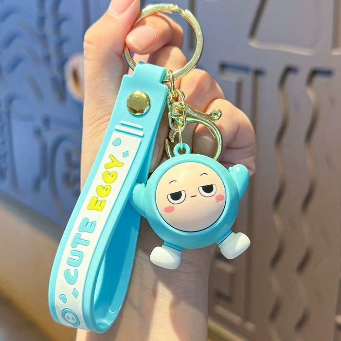 蛋仔派对周边玩具车钥匙挂件精致书包可爱风饰品立体公仔keychain