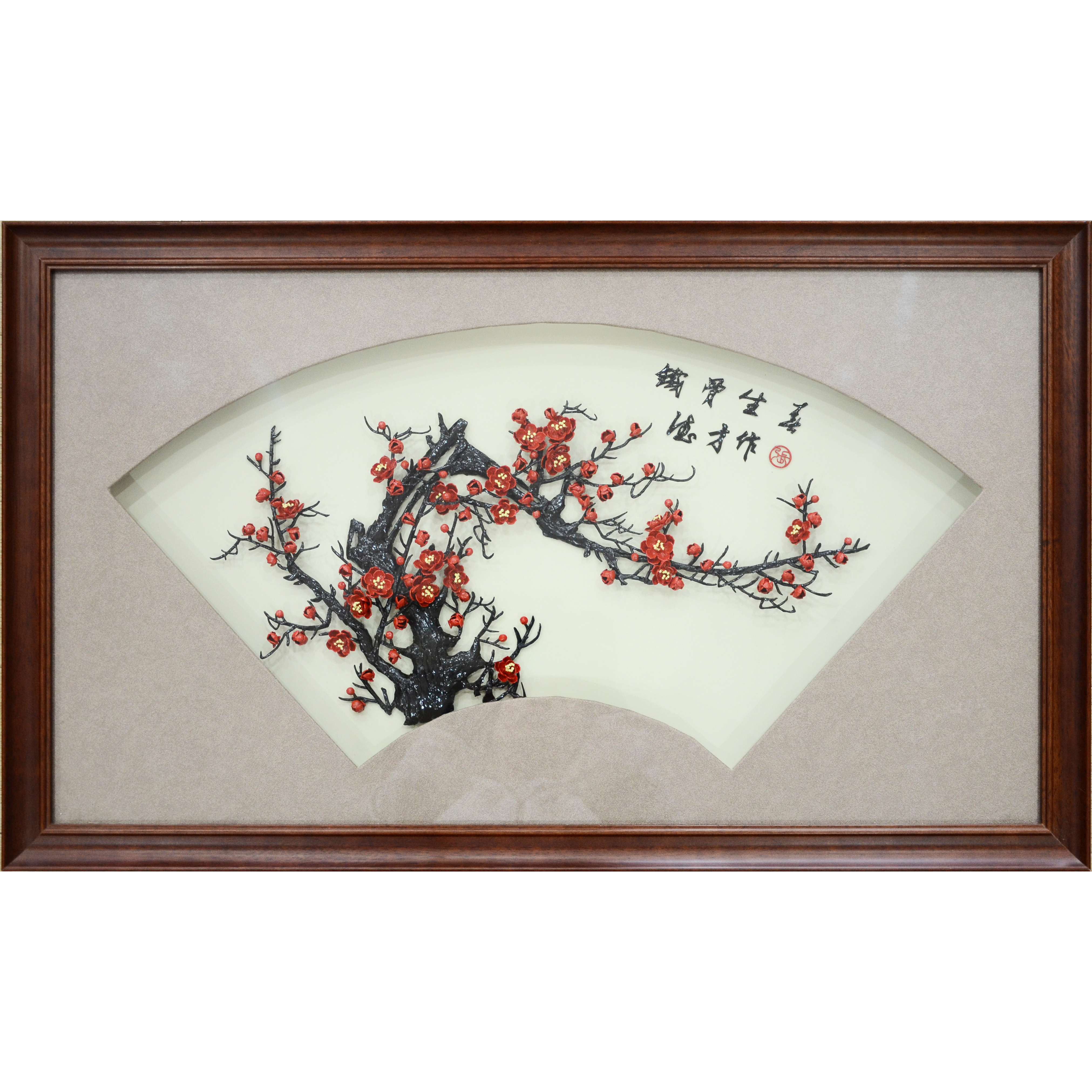徽艺坊张德才大师系列芜湖铁画非遗安徽特色伴手礼手工艺家居挂画