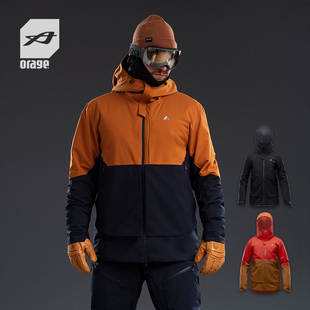冬季 新款 ORAGE MILLER 户外防水加厚专业双板滑雪服男款