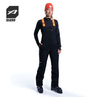 RIDGE 女 2020 ORAGE 户外防水厚款 单板双板滑雪背带裤 新款 BIB
