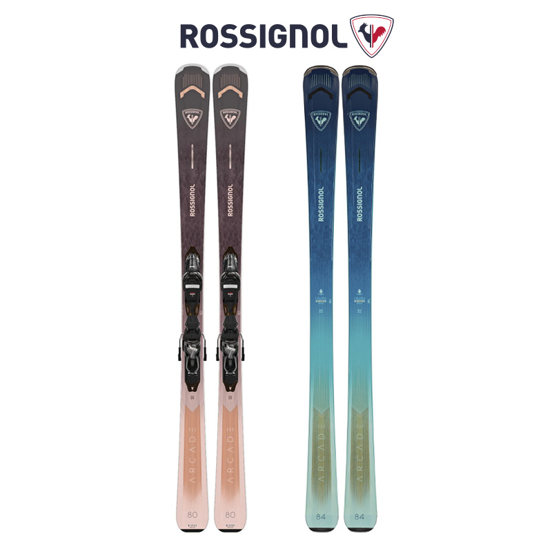 25-26金鸡 ROSSIGNOL ARCADE  80 女士全地域初中级双板滑雪板