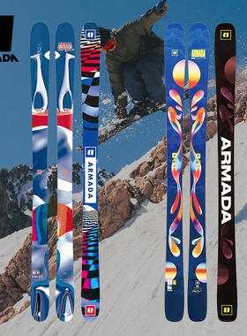 23-24 ARMADA入门款初级公园自由式双板滑雪板ARV 84成人款