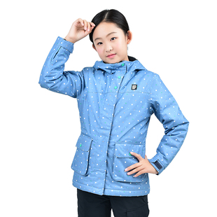 2015 ORAGE SIMONE加拿大透气保暖加厚专业双板滑雪服儿童推荐