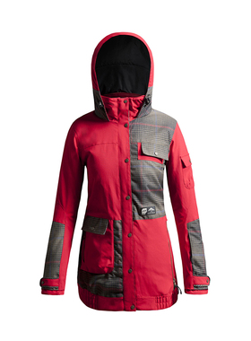 2013-14 ORAGE BALA 户外保暖加厚防水透气单双板专业滑雪服女