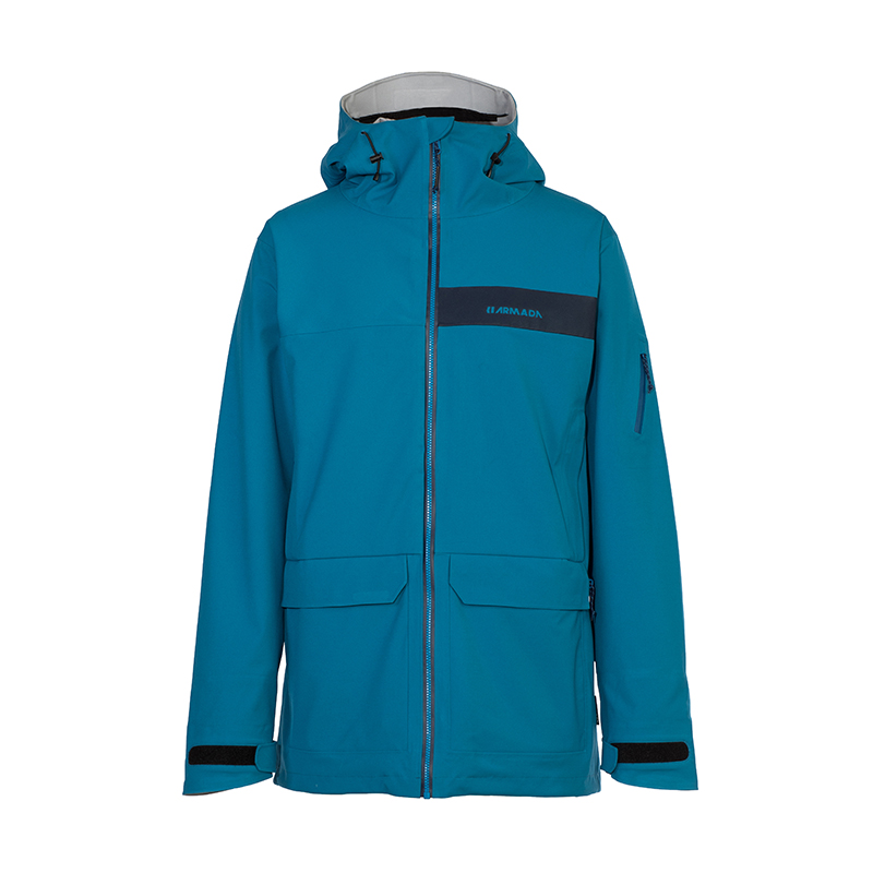 防水透气薄款单双板滑雪服男