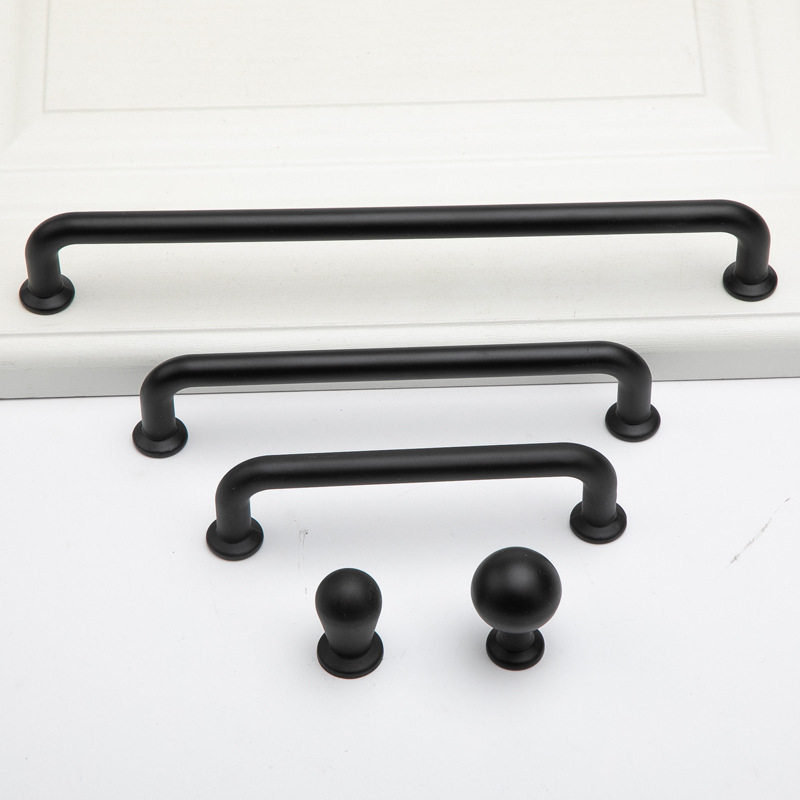 美式黑色柜门拉手 新中式橱柜衣柜抽屉鞋柜小拉手 小圆形家具拉手,基础建材,小拉手,淘宝优惠券,粉丝福利购,淘宝优惠卷