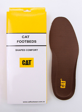 CAT鞋垫卡特原装马丁靴鞋垫男减震透气吸汗防臭软底875工装鞋通用