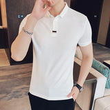 2025夏季新款男士短袖POLO衫T恤修身A431/B994/P55杏色，男装T恤，星座401B（原A431）