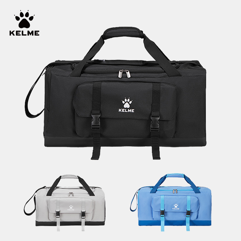 卡尔美旅行包男女运动健身背包出行手提包行李大容量单肩斜挎包