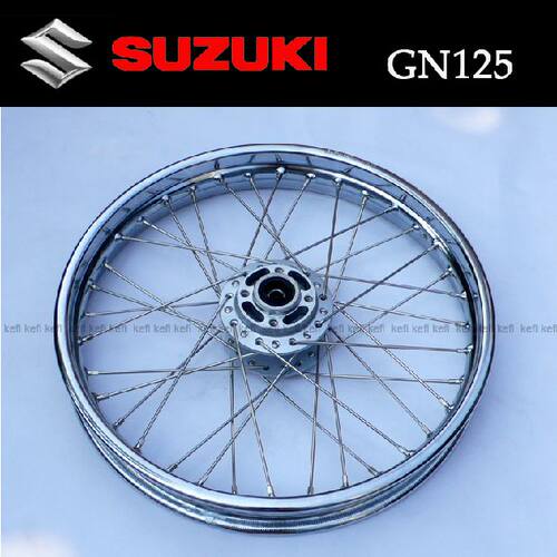 GN125改装幅条轮毂铃木王总成