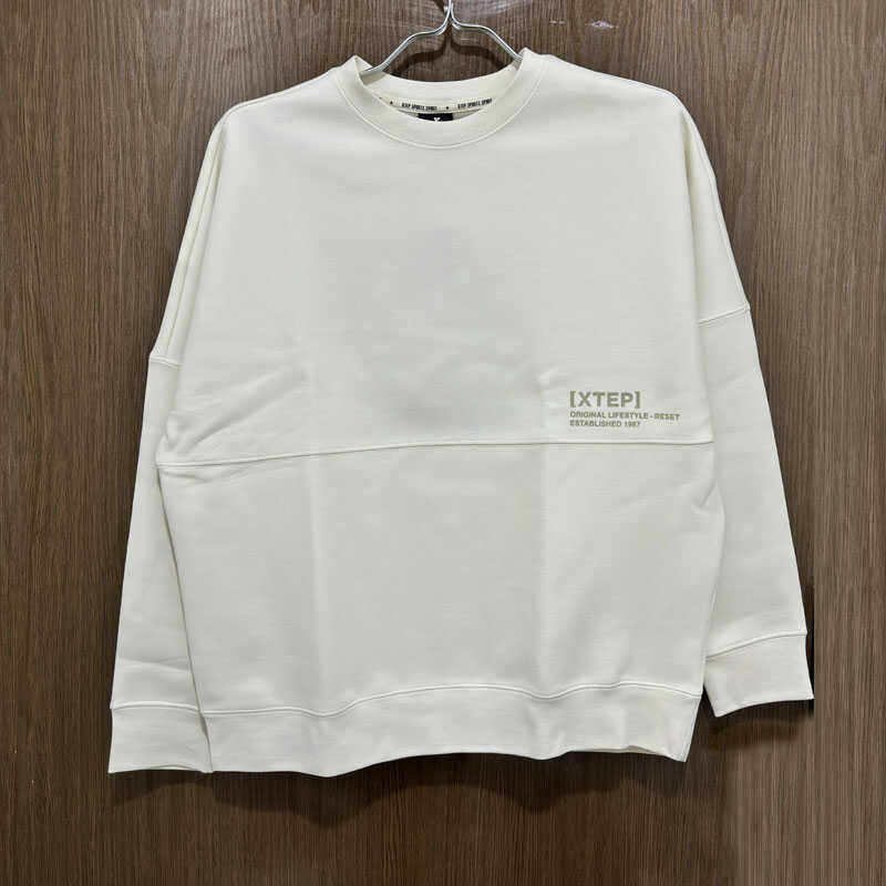 特步正品秋冬休闲针织透气圆领宽松青年女运动卫衣978428920890,运动服/休闲服装,运动卫衣/套头衫,淘宝优惠券,粉丝福利购,淘宝优惠卷