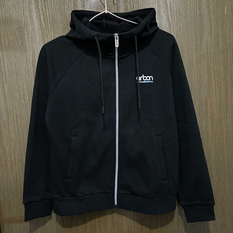 针织外套特步冬季休闲连帽拉链