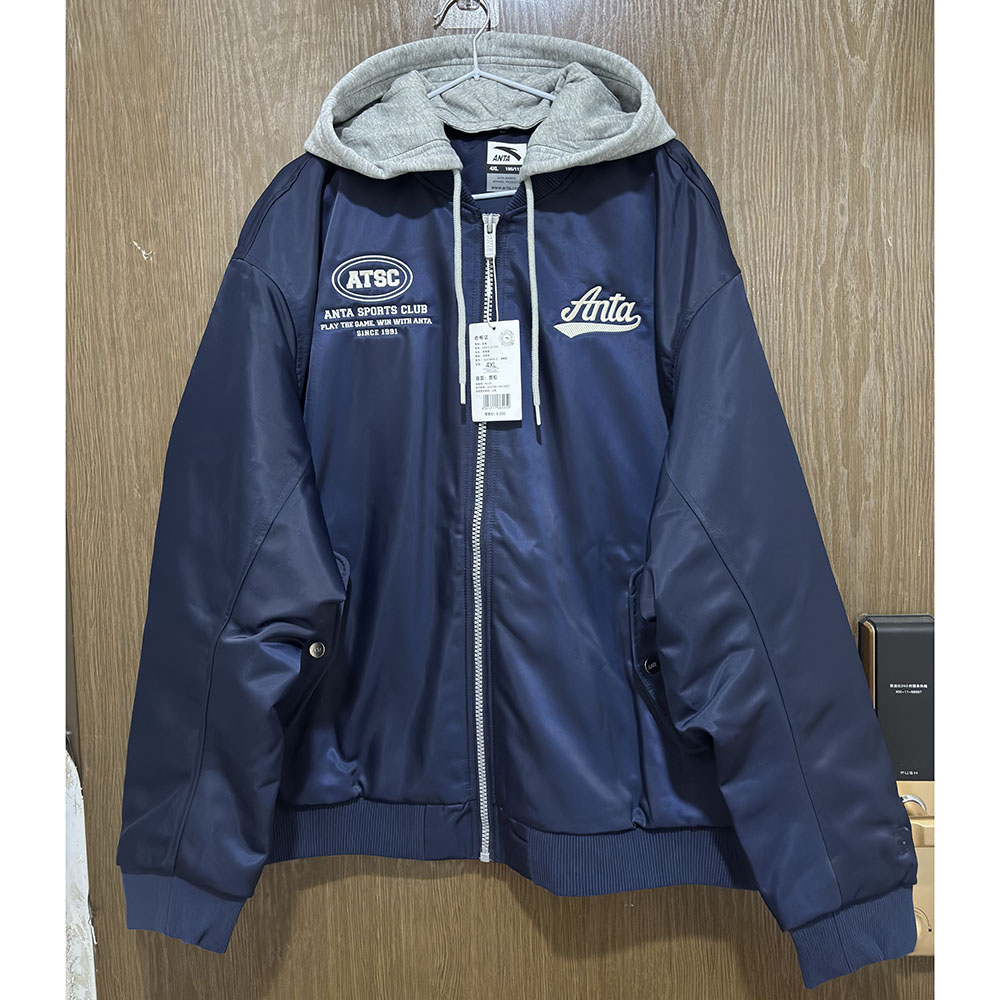 安踏正品冬青年保暧潮男运动棉衣