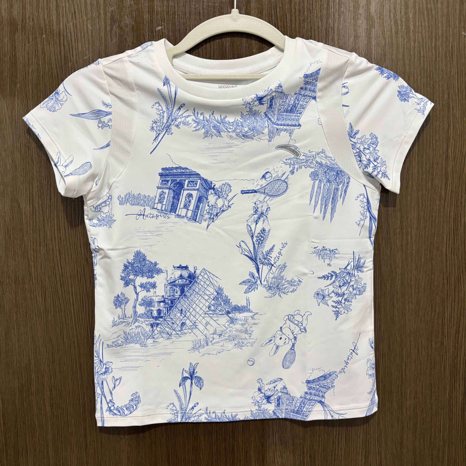 安踏儿童正品夏季女小童透气速干圆领印花针织短袖T恤衫362429111,童装/婴儿装/亲子装,T恤,淘宝优惠券,粉丝福利购,淘宝优惠卷