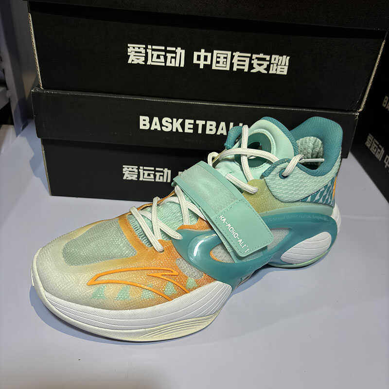 春夏减震防滑实战运动鞋安踏耐磨