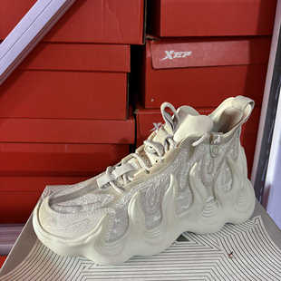 风火鞋 特步正品 复古女鞋 新中帮厚底青年运动时尚 978418320079 冬季