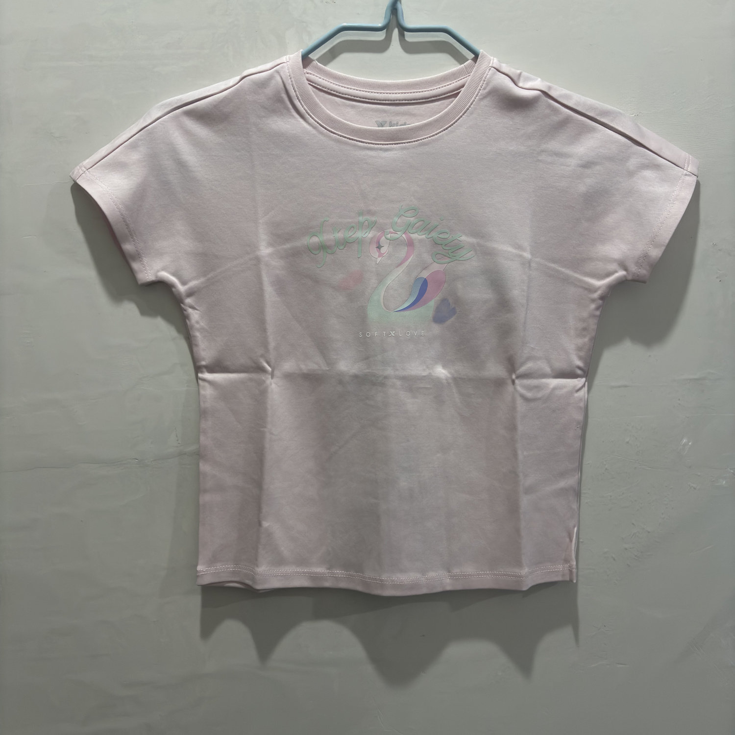 特步儿童正品夏短袖女童运动T恤图片