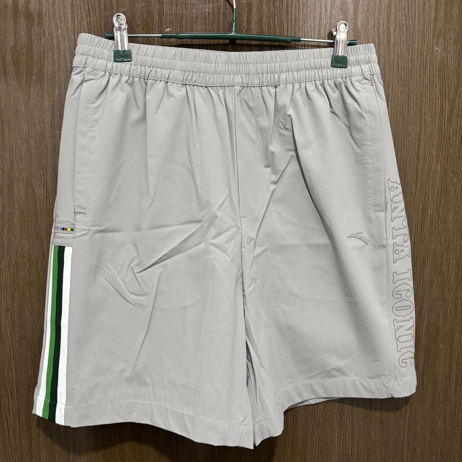 安踏正品夏季休闲梭织速干短裤