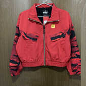 夹克978128130482 立领拉链拼色条纹长袖 特步正品 春秋休闲宽松时尚