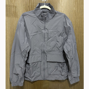 安踏正品 春秋休闲立领宽松拉链外套上衣男运动防晒衣152438625U