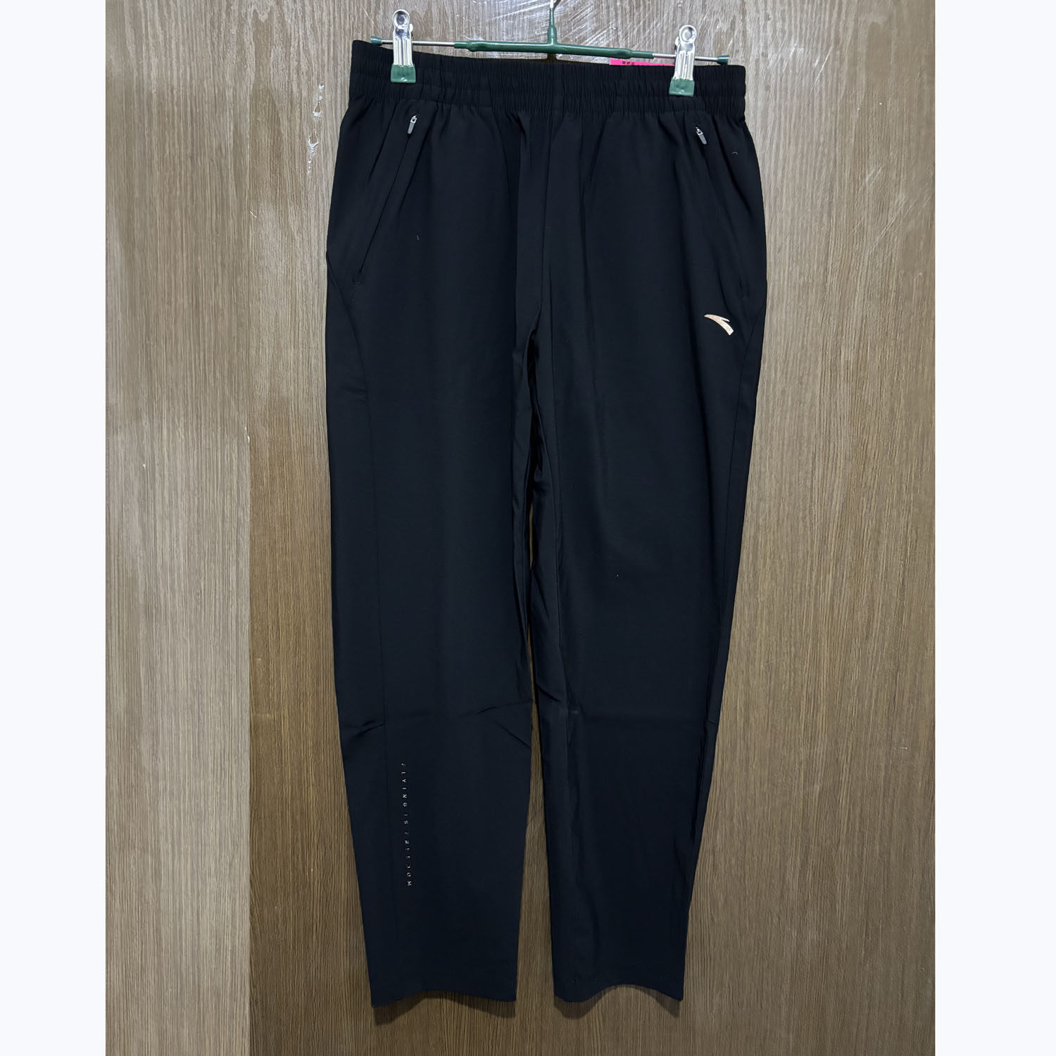 安踏正品夏休闲健身训练青年舒适针织女潮流运动九分裤162437330