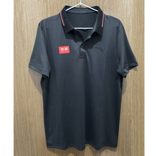 安踏正品翻领POLO男商务通勤t恤