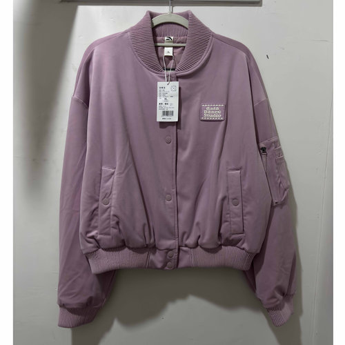 安踏冬宽松棒球服女运动棉衣外套
