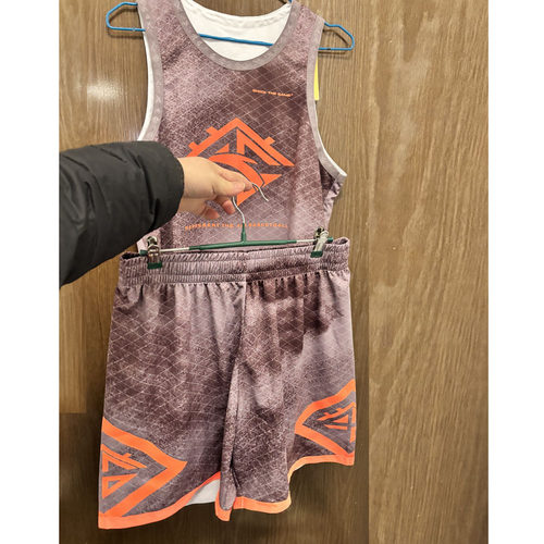 休闲KT疯短裤套装透气背心安踏