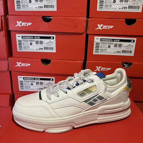 运动板鞋特步学院潮流正品青年