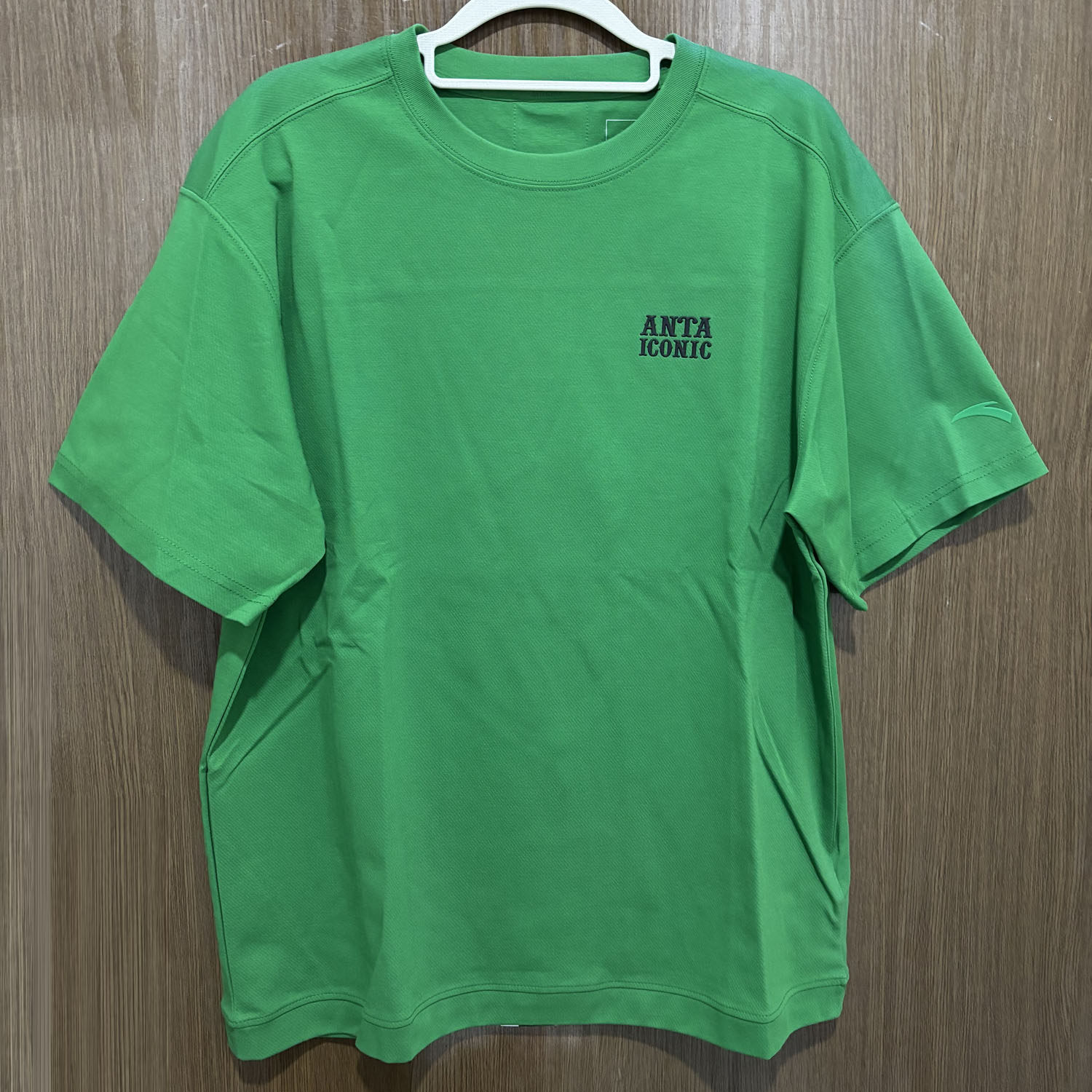 安踏正品夏圆领宽松透气吸湿针织运动男潮流短袖T恤衫152438131,运动服/休闲服装,运动T恤,淘宝优惠券,粉丝福利购,淘宝优惠卷