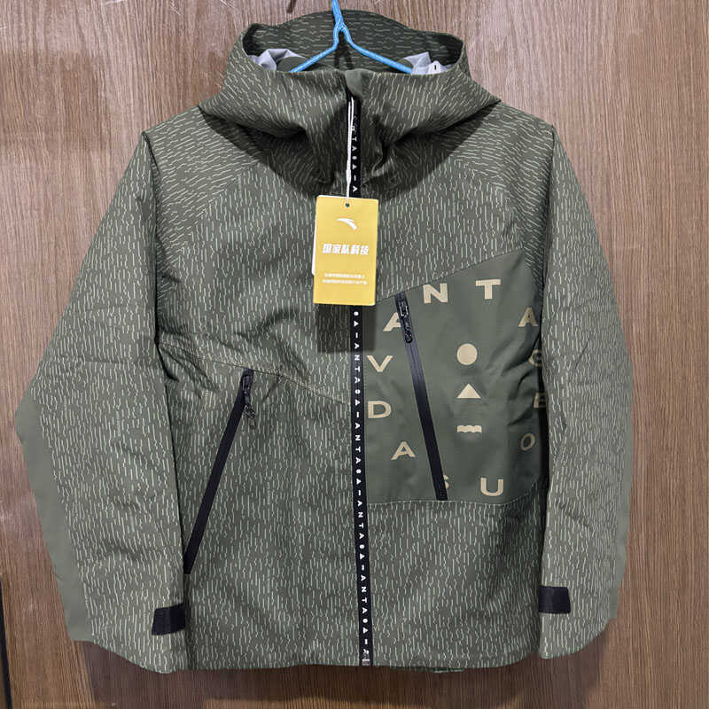 休闲儿童正品内胆两件羽绒服安踏