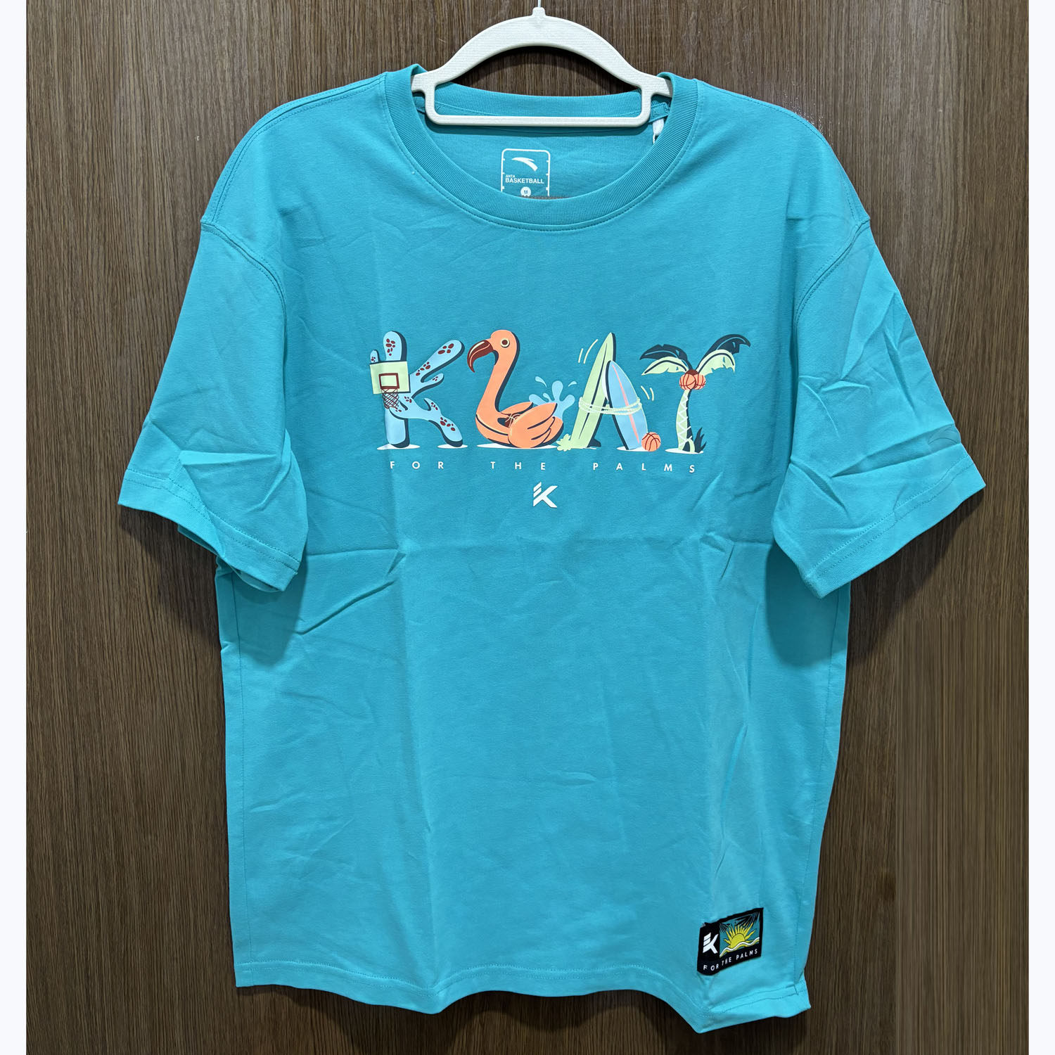 安踏正品夏休闲针织透气青年舒适篮球潮流短袖男运动T恤152431152