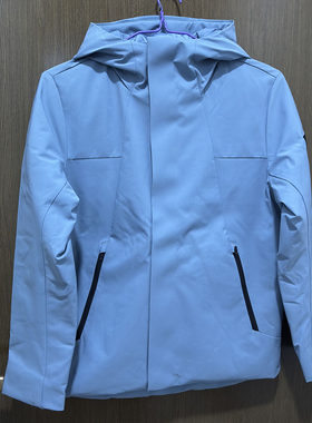 安踏正品冬季防风连帽保暧羽绒服青年男运动训练冲风衣152347911