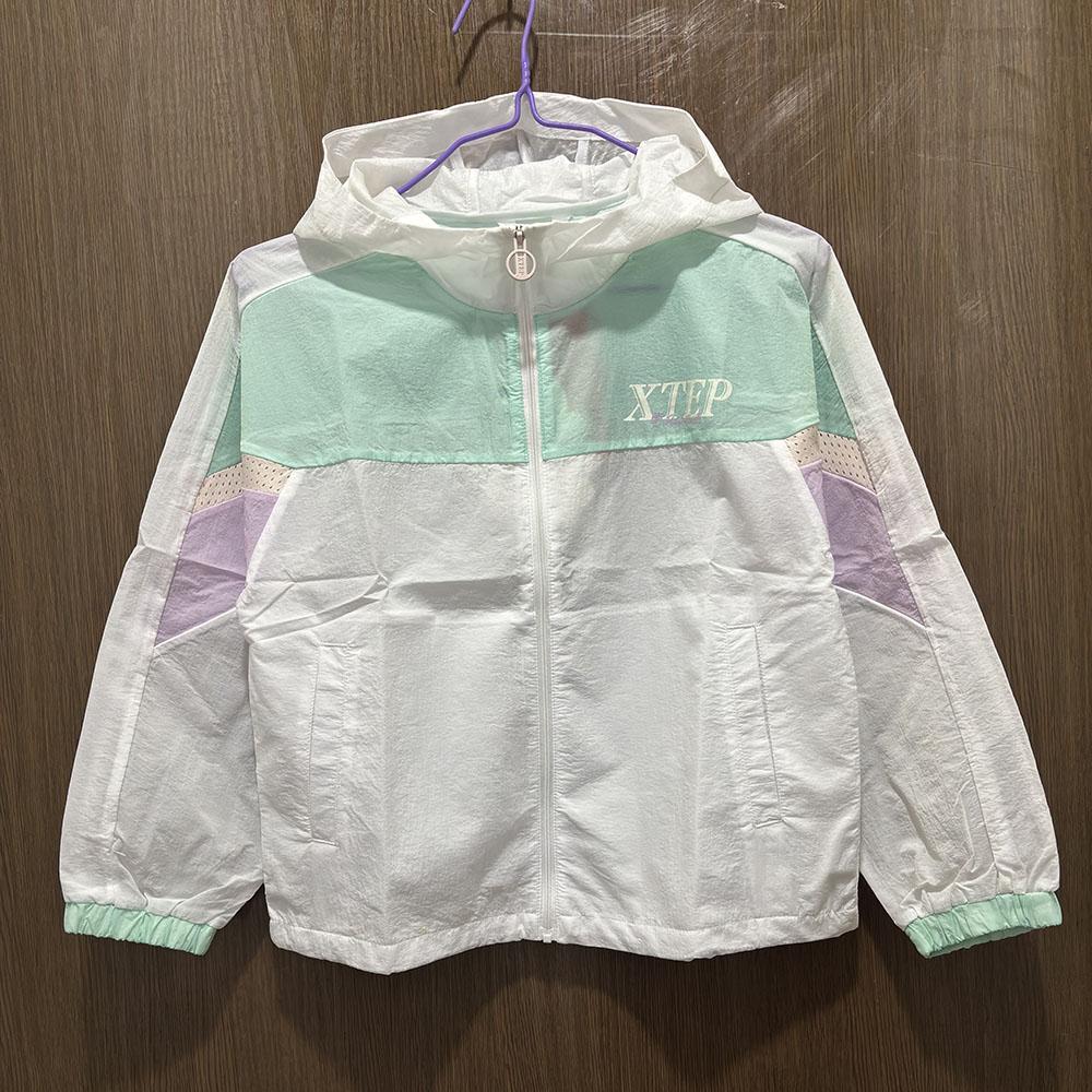 特步儿童防晒衣薄款女童皮肤衣