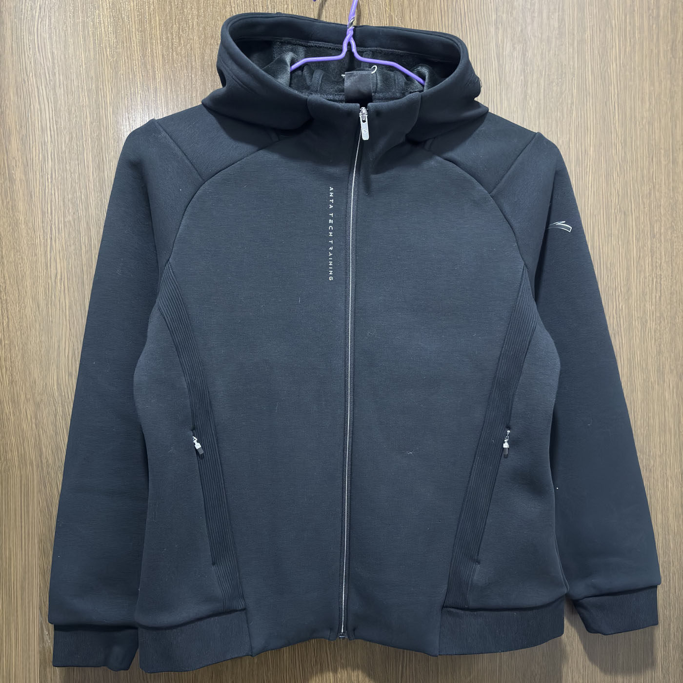 安踏正品秋冬休闲加绒保暧训练跑步连帽青年女外套上衣162347718,运动服/休闲服装,运动茄克/外套,淘宝优惠券,粉丝福利购,淘宝优惠卷