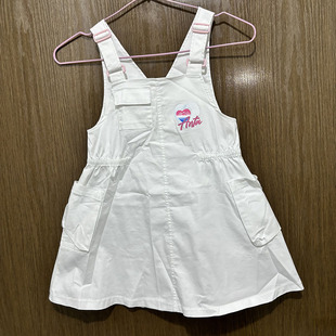 安踏正品 A字裙幼童可爱甜美连衣裙女童裙362329601 夏季 休闲无袖